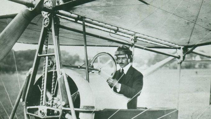 Invented, built and piloted by a Romanian. Aurel Vlaicu, the first flight