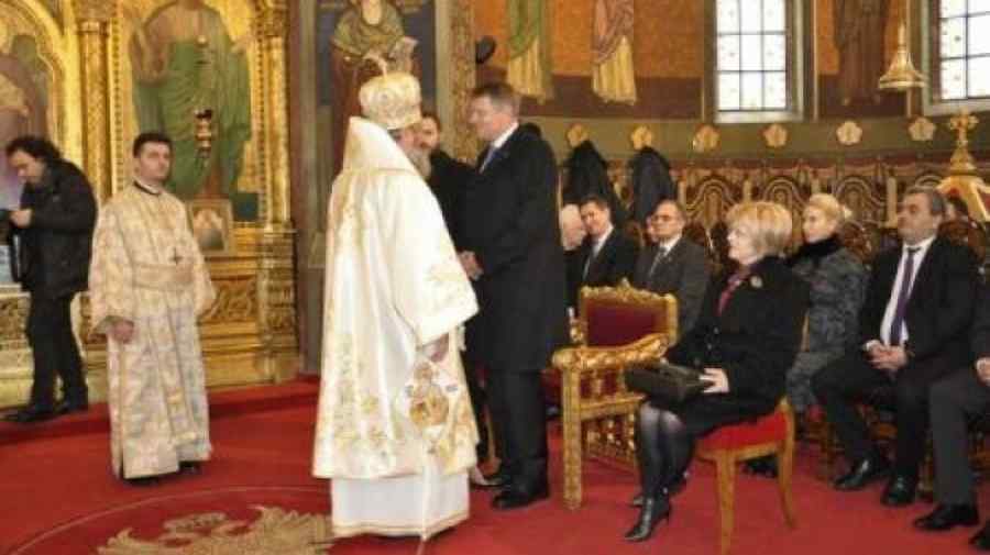 Iohannis, absent la aniversarea a 150 de ani de la prima Constituție, sărbătorită la Patriarhie