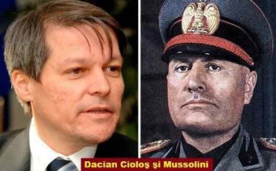 Declaraţii fasciste în discursul oficial al Prim-ministrului român Dacian Cioloş