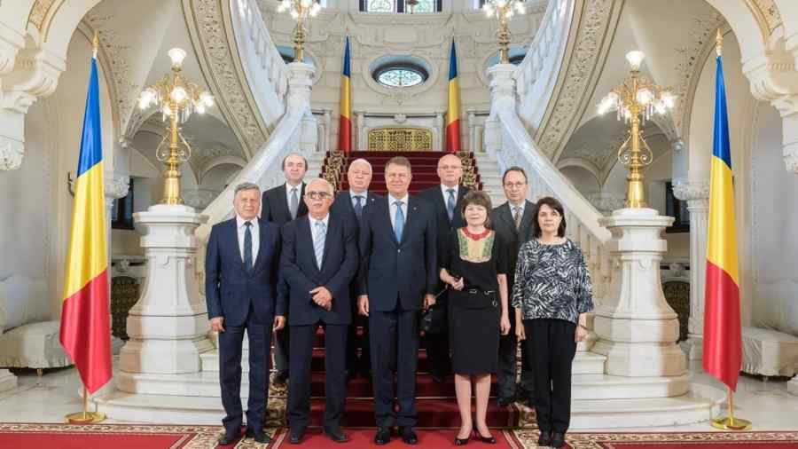 Iohannis, întâlnire cu judecătorii CCR
