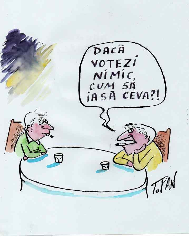 Ce iese când nu votezi nimic