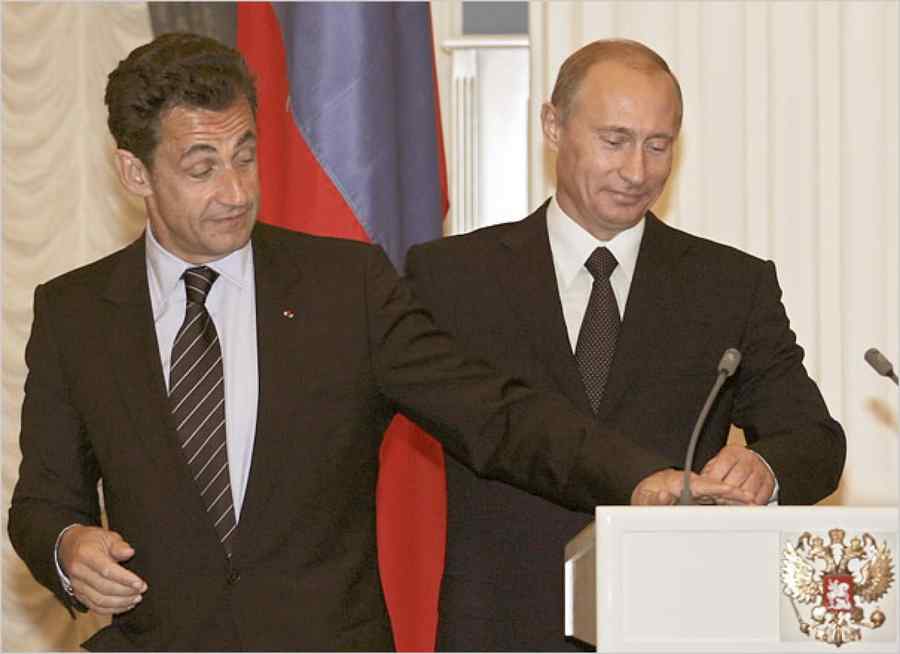 Sarkozy, îndemn către Putin