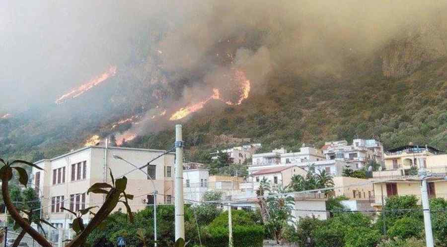 Pericol de incendii în Sicilia