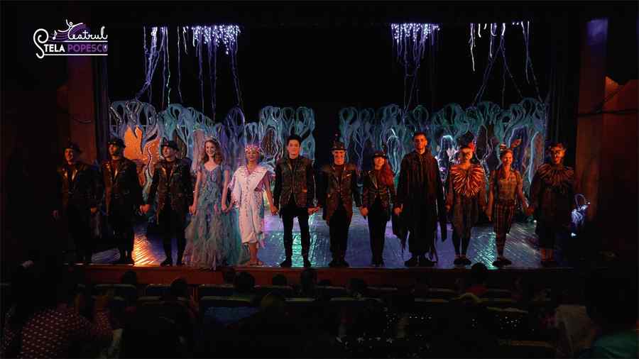 Spectacolul „Lampio și grăuntele de lumină”, la Teatrul Muzical „Stela Popescu”