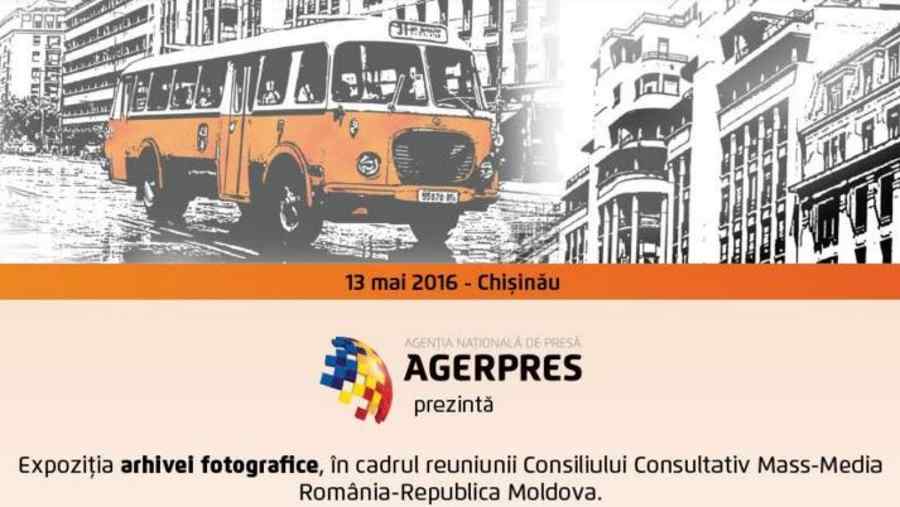 Expoziția arhivei fotografice Agerpres la Chișinău