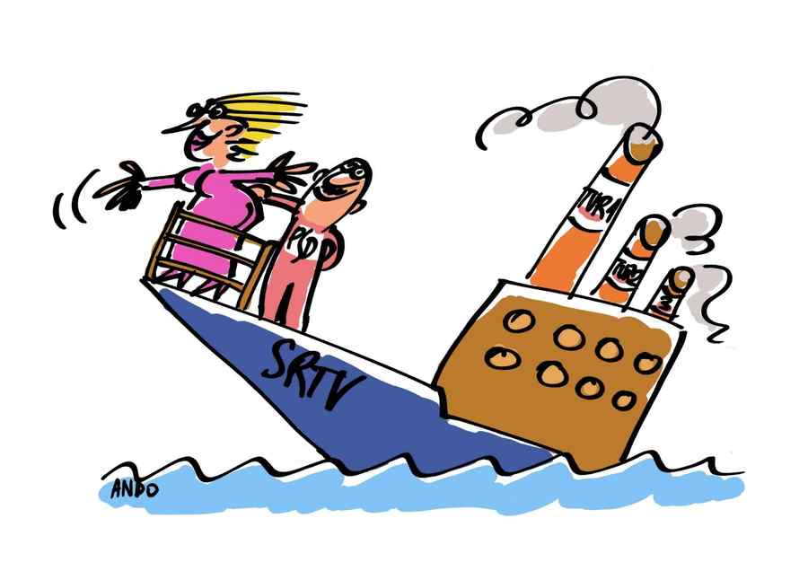 Irina Radu, vedetă pe Titanic