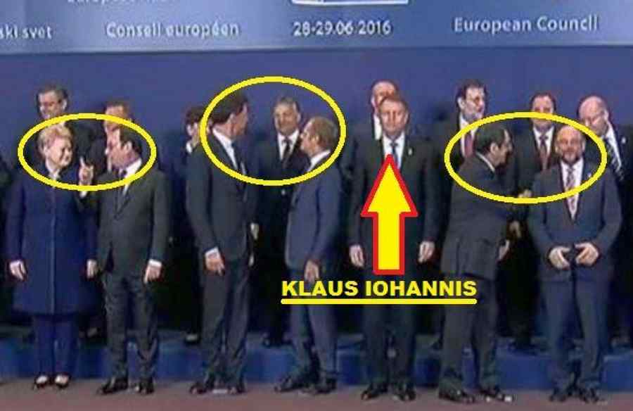 Preşedintele Iohannis la Consiliul European parcă spune: „Ce caut eu aici?”