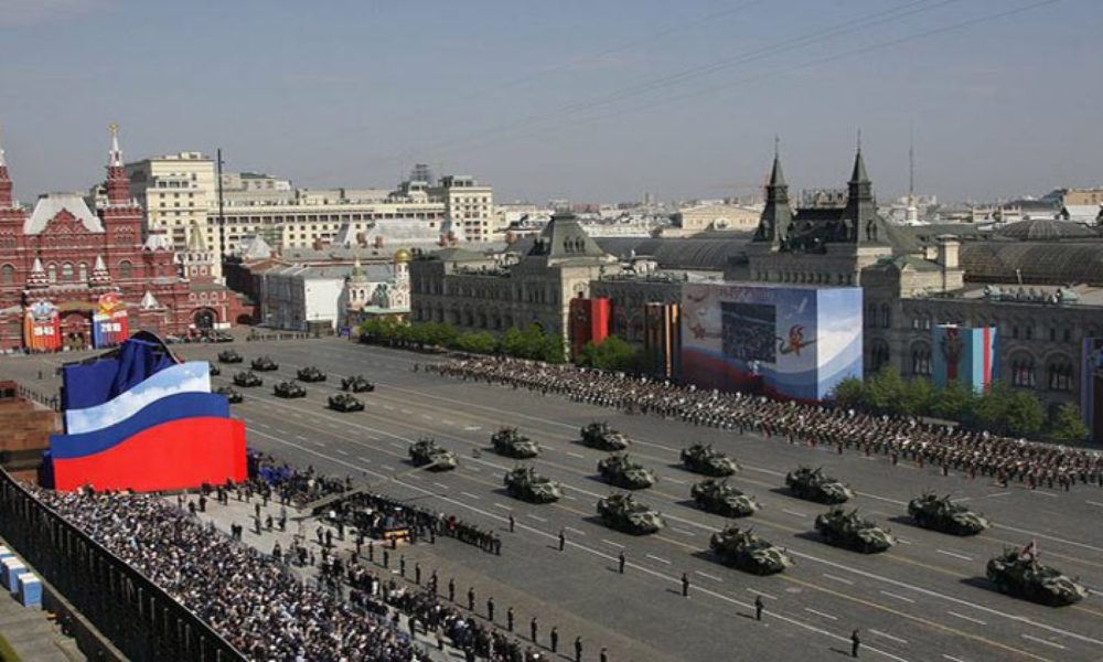 Soldiers from 13 countries to the parade in the Red Square