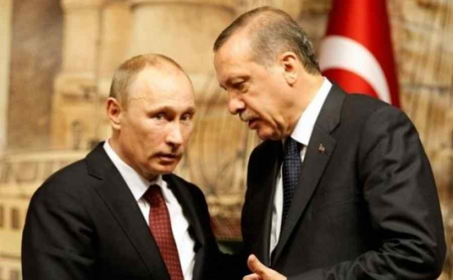 Putin și Erdogan fumează pipa păcii
