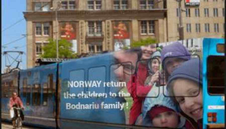 Miting de susținere a familiei Bodnariu în statul american Arizona