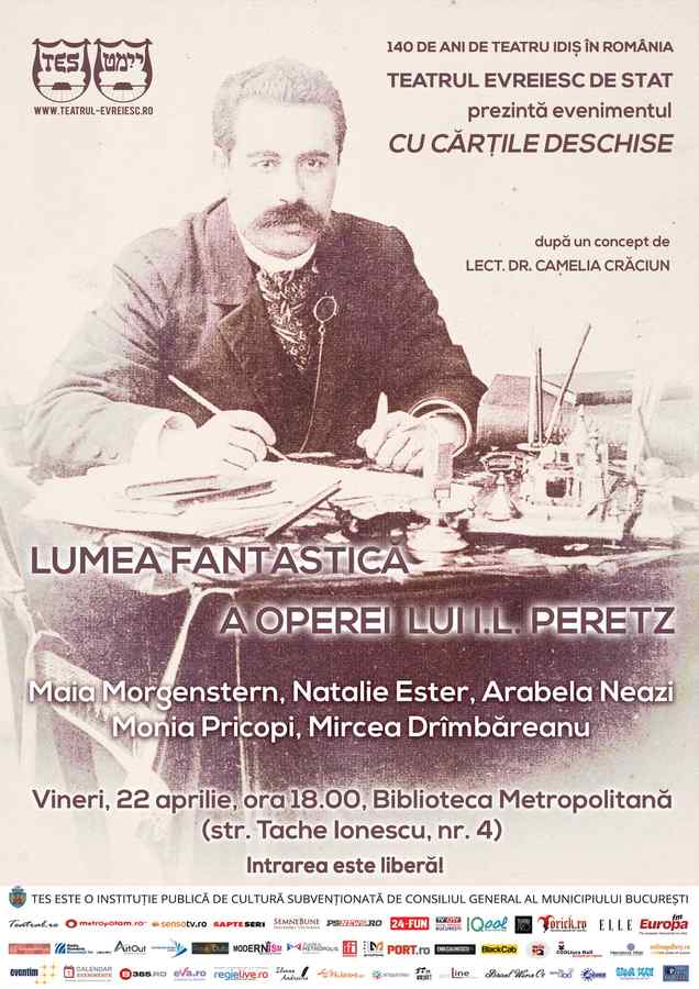 Cu cărţile deschise: Lumea fantastică a operei lui I.L. Peretz