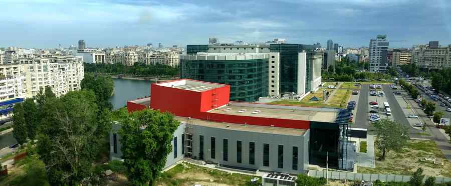 Teatrul de Operetă Ion Dacian văzut de sus