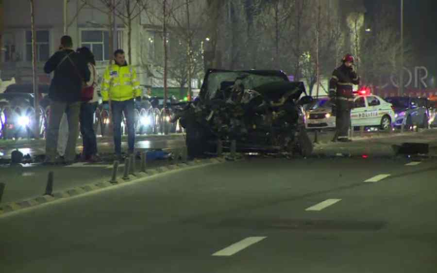 Accident grav în Capitală