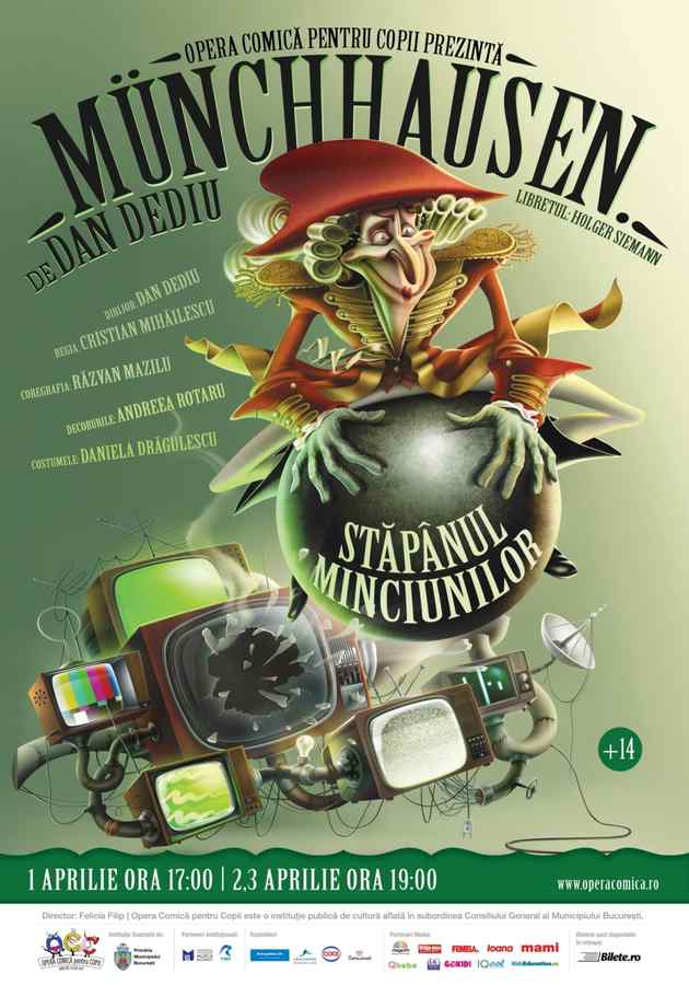 Ziua Păcălelilor, sărbătorită la Opera Comică pentru Copii