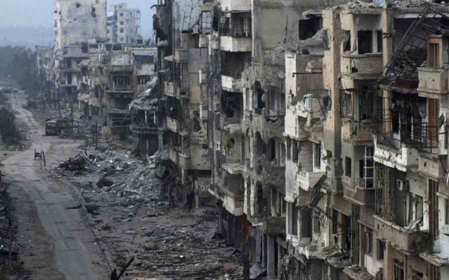 Incident nemaiîntâlnit în Siria de la începutul războiului