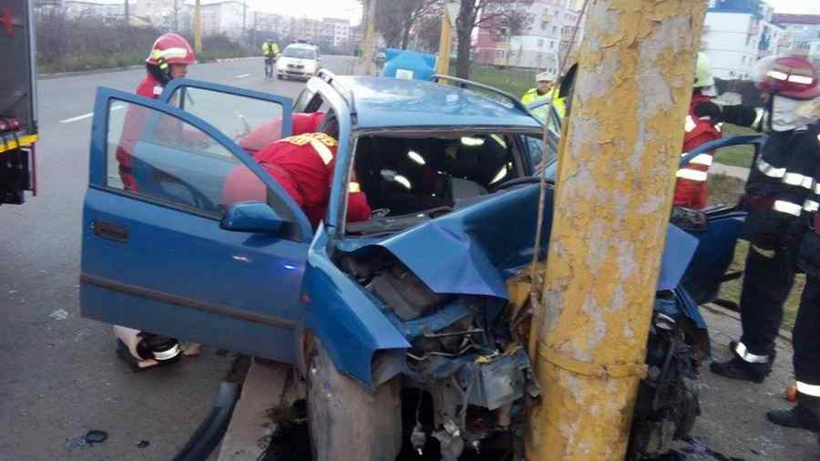 Accident rutier grav la Constanța (Video)