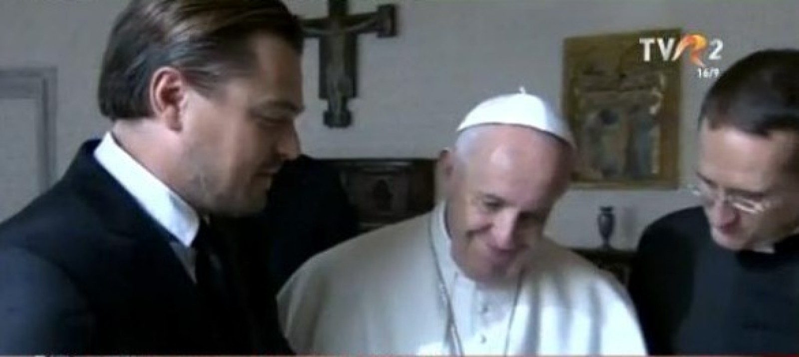 DiCaprio, primit de Papa Francisc la Vatican