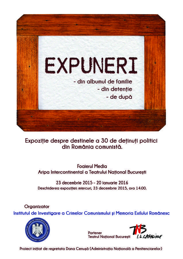 Expoziție de fotografii despre destinele deținuților politici din România comunistă