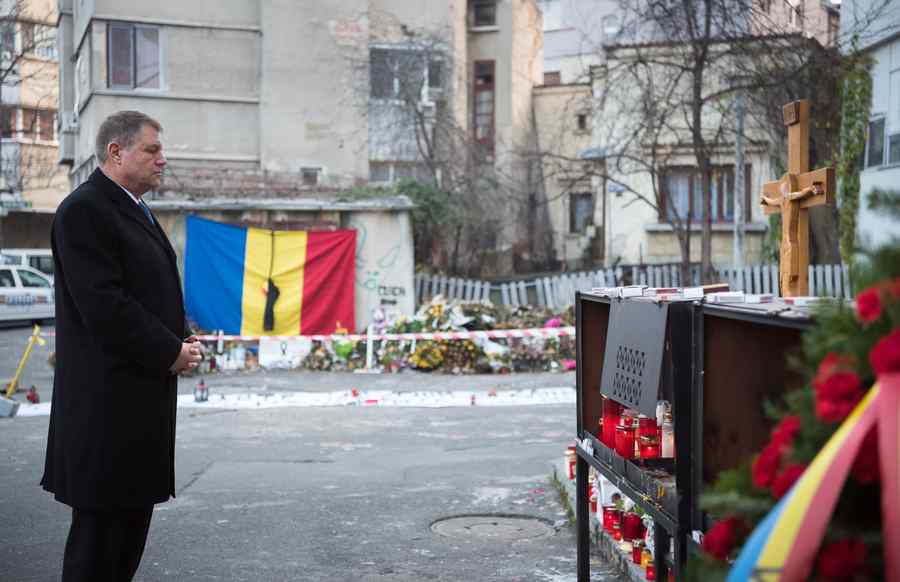 Klaus Iohannis, moment de reculegere la clubul Colectiv