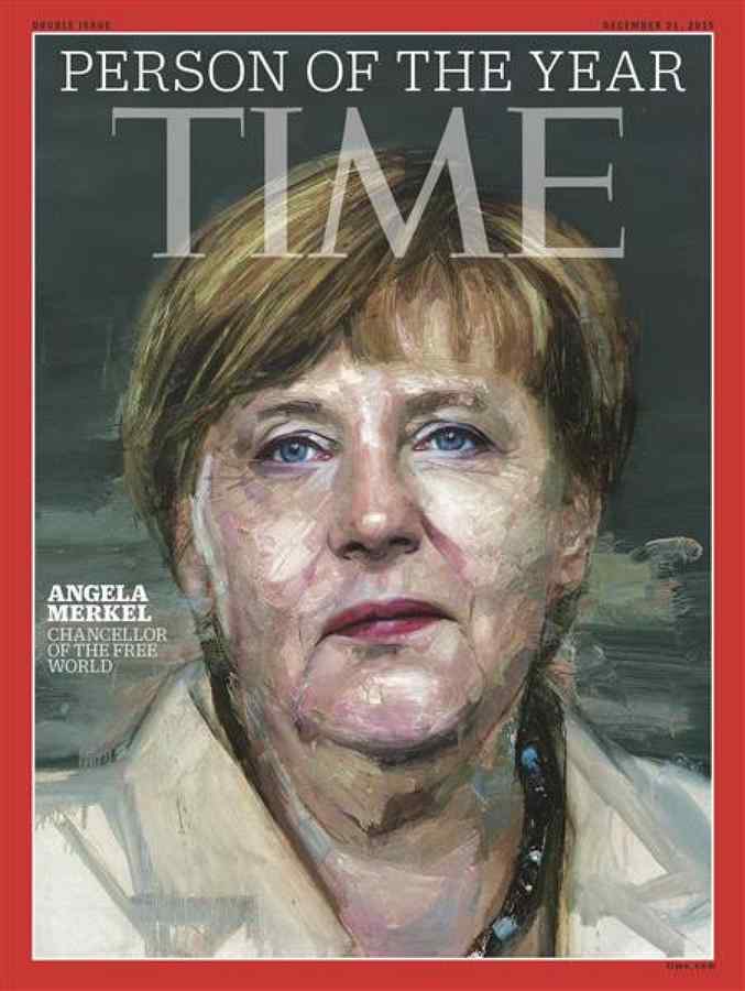 Deloc preferată de public, Merkel devine persoana anului în revista Time