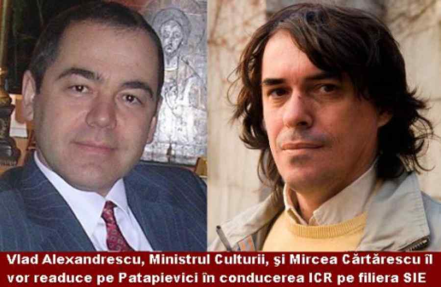 Vlad Alexandrescu a fost candidat pe lista partidului condus de MRU, şeful SIE