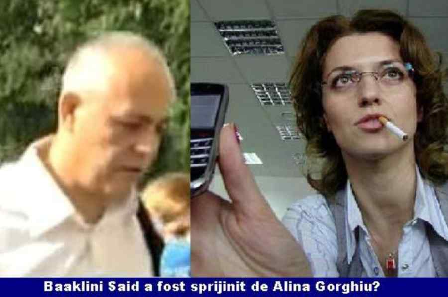 Alina Gorghiu a fost implicată în afacerea dintre Baaklini Said şi Mafia băsistă