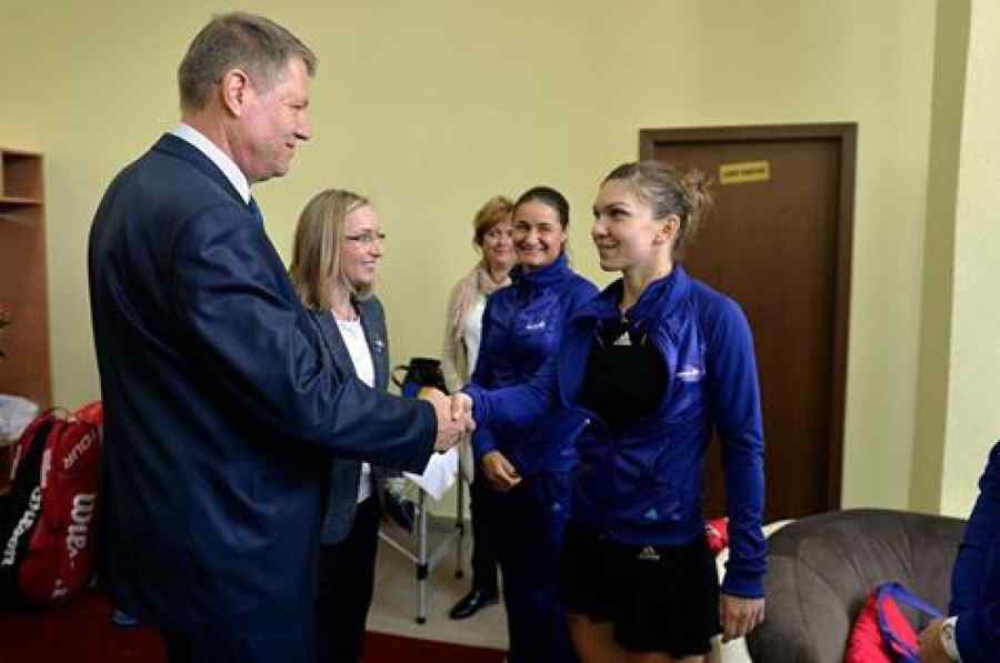 Simona Halep, „cadou” de la Iohannis