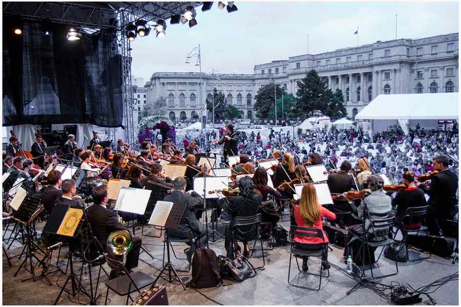 Orchestra Naţională Radio deschide Piaţa Festivalului „George Enescu”
