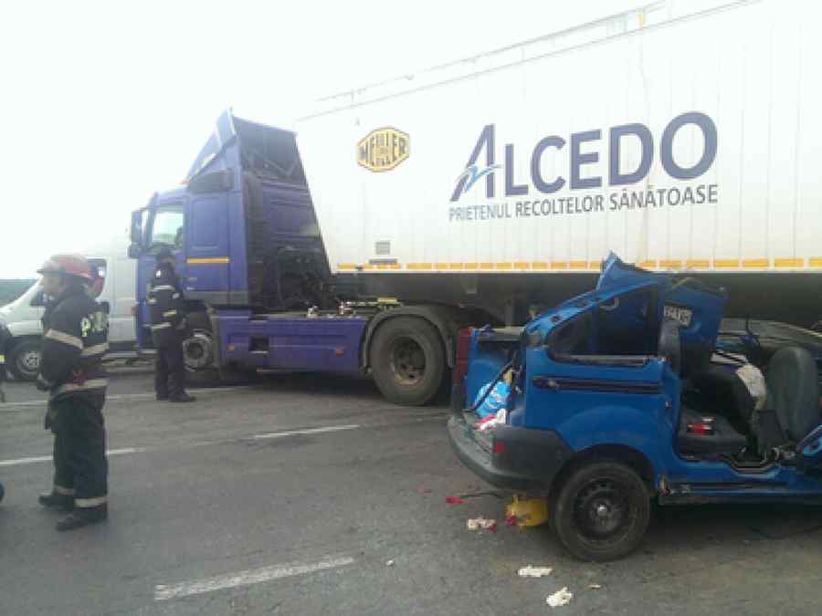 Accident grav în Afumați