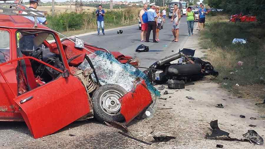 Accident foarte grav pe un drum județean