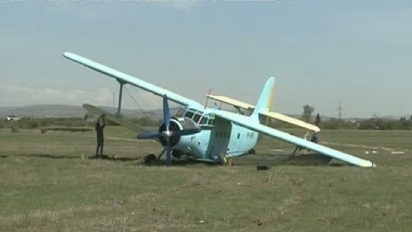 Un avion utilitar s-a prăbuşit la Brăila