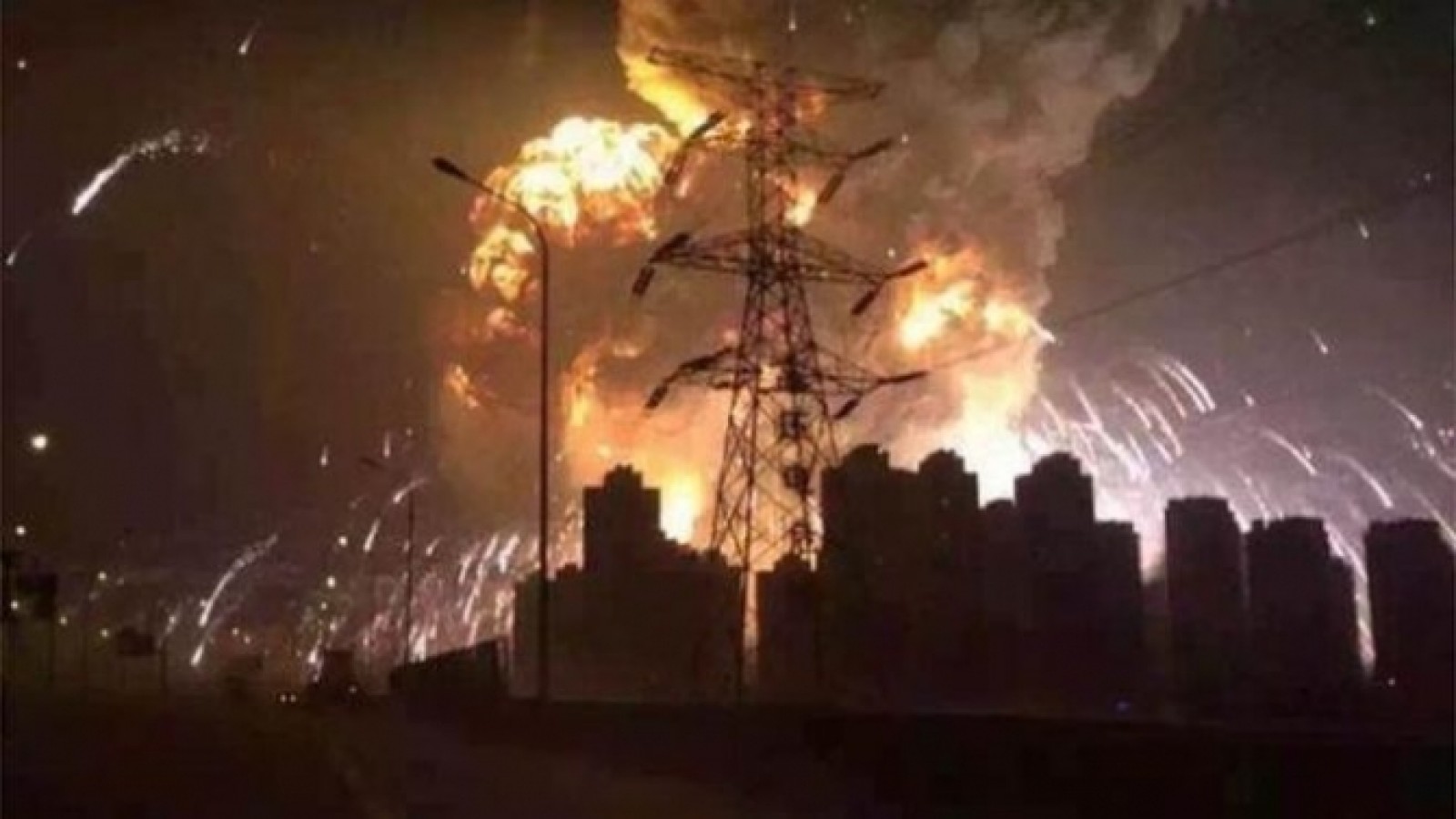 Explozie uriașă într-un oraș chinez (Video)