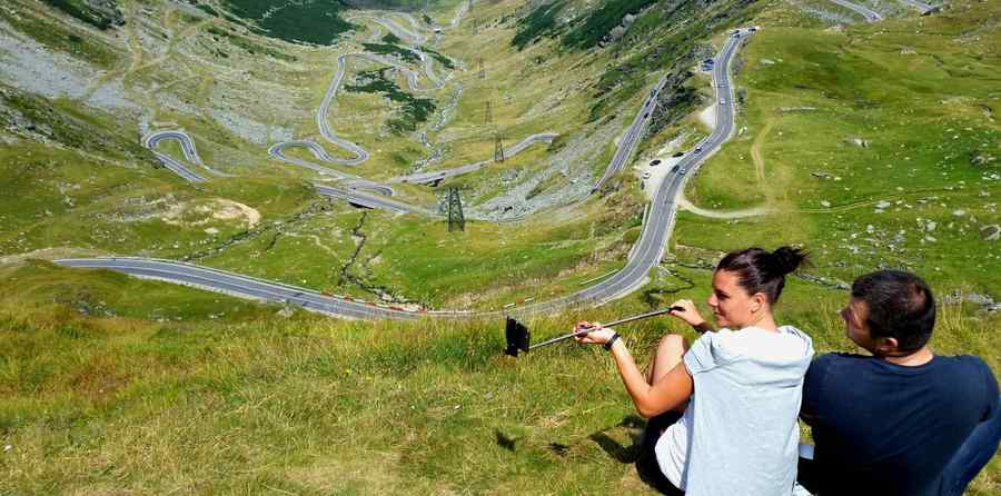 Transfăgărăşan selfie