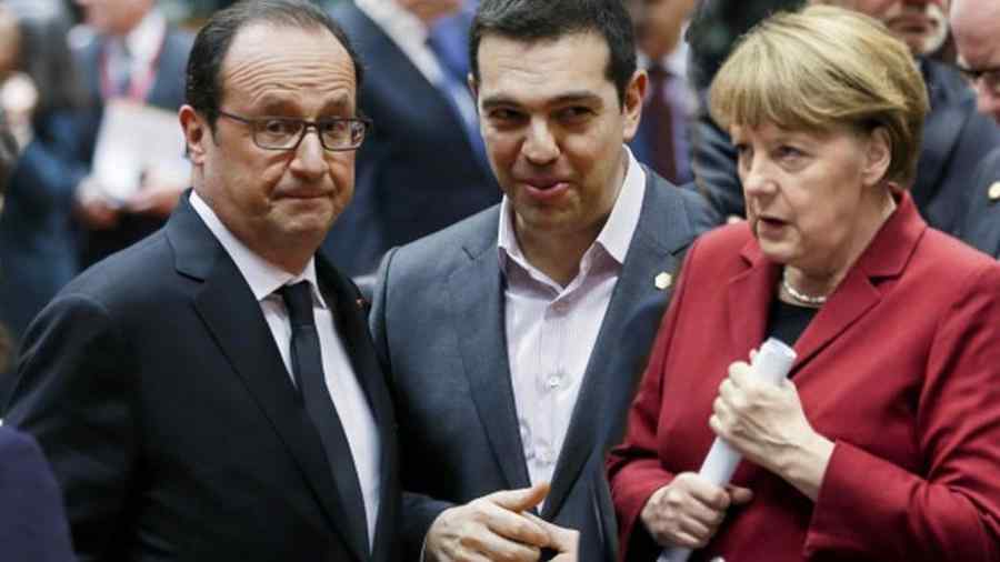 Tsipras, Merkel, Hollande și Tusk propun un proiect de compromis