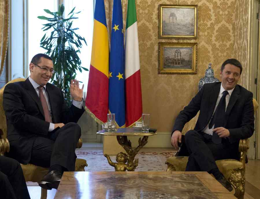 Victor Ponta dă exemplul Italiei