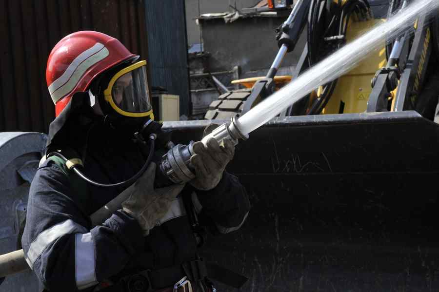 Incendiu la o sală de fitness din Iaşi