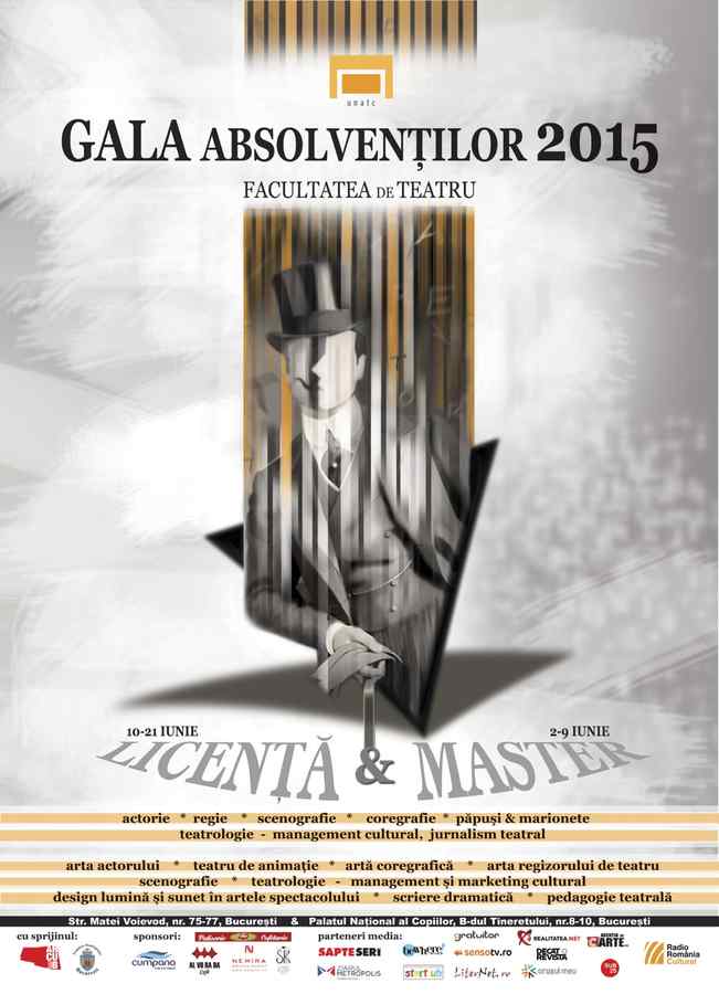 Bucuria începutului: Gala Absolvenţilor UNATC 2015