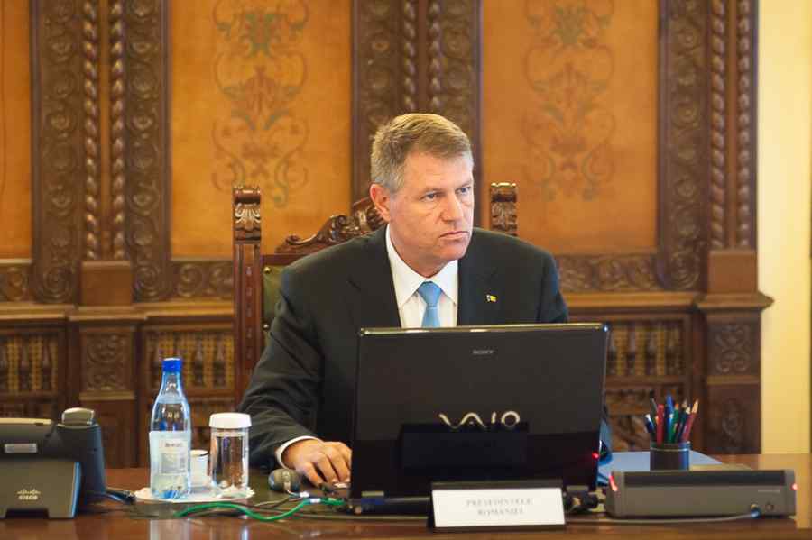 Iohannis: Am aflat „pe surse” de plecarea lui Ponta la Baku (Video)