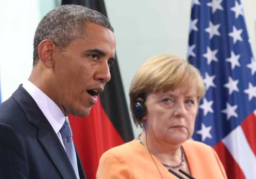 Merkel și Obama se declară prieteni și aliați