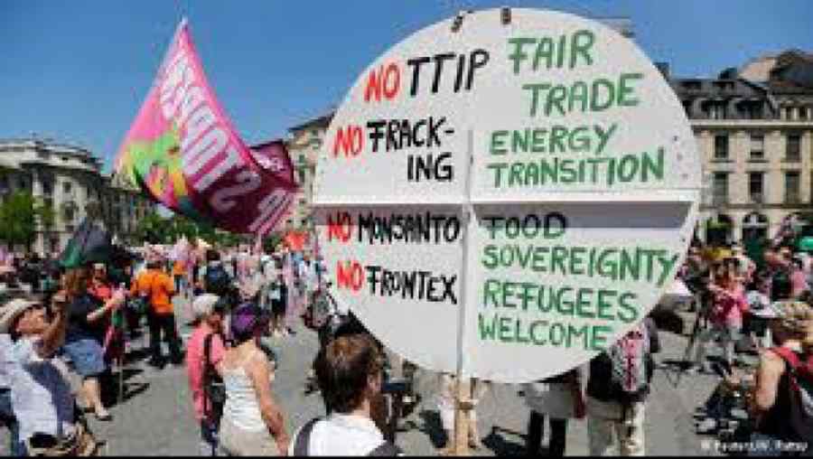 4.000 de oameni au manifestat în Germania împotriva summitului G7
