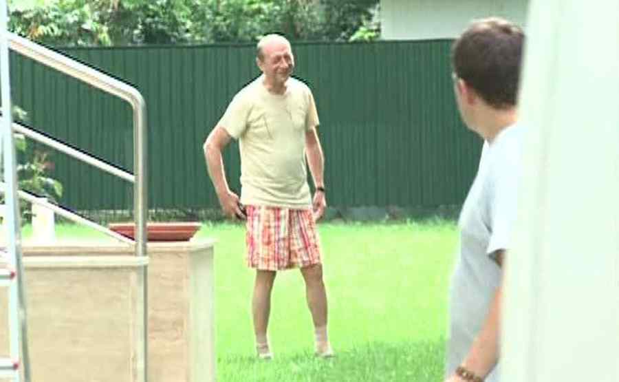 Traian Băsescu, așa cum nu l-ați mai văzut