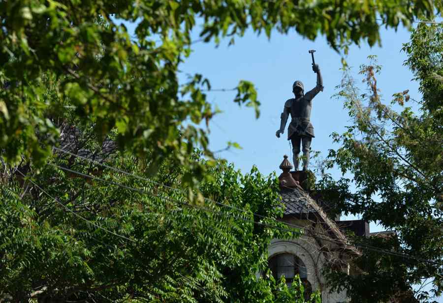 Un acoperiș mai puțin obișnuit în București