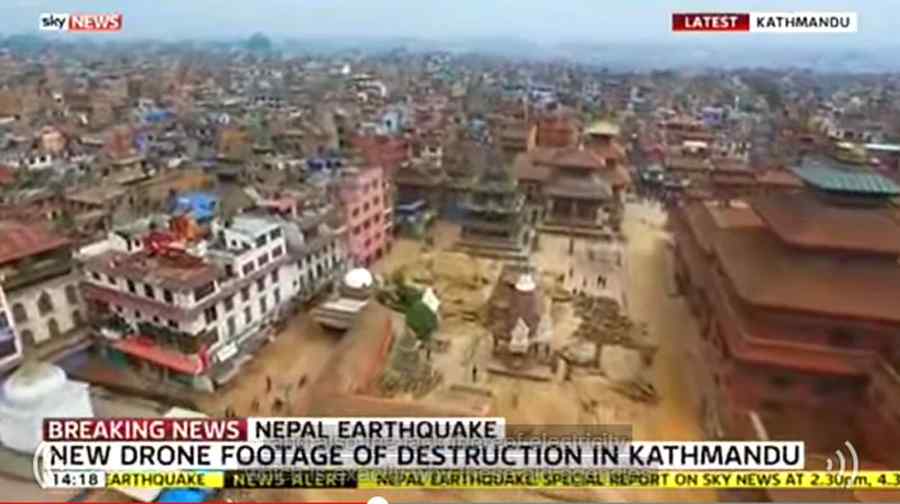 Aparat de top al NASA, folosit la salvarea de vieţi în Nepal