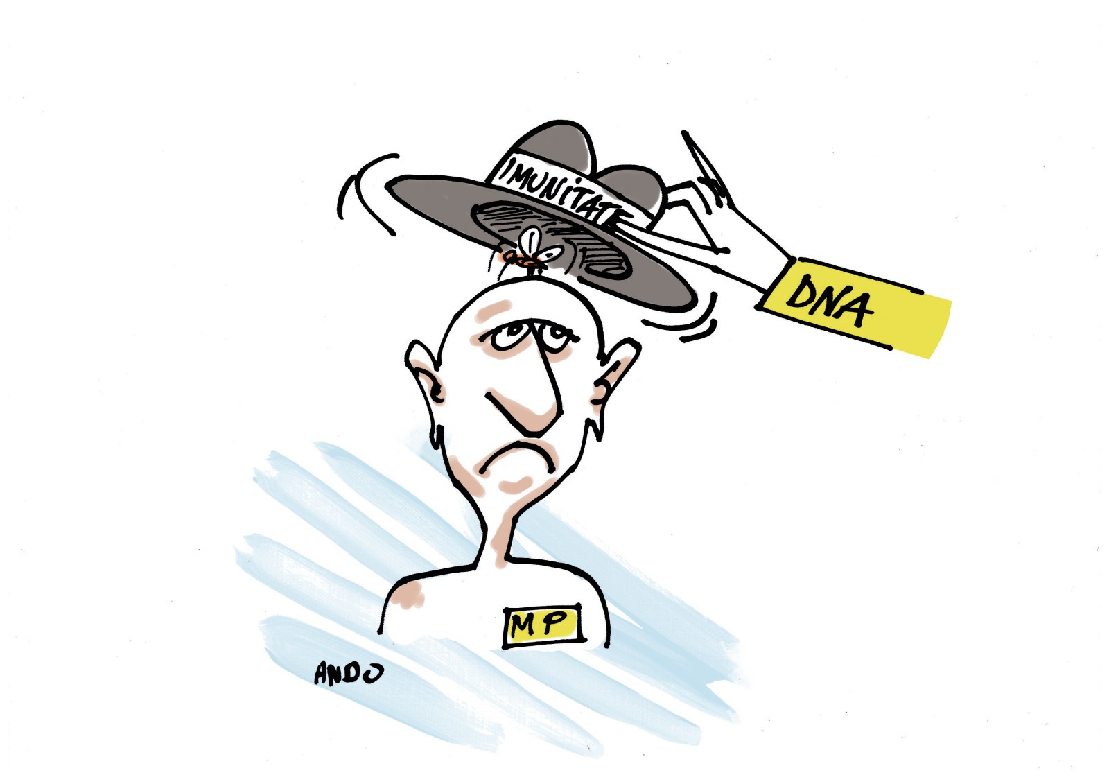 Cu musca sub imunitate