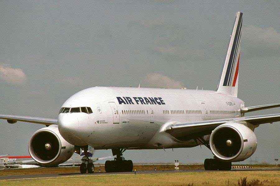 Avion Air France, la un pas de coliziune în Africa