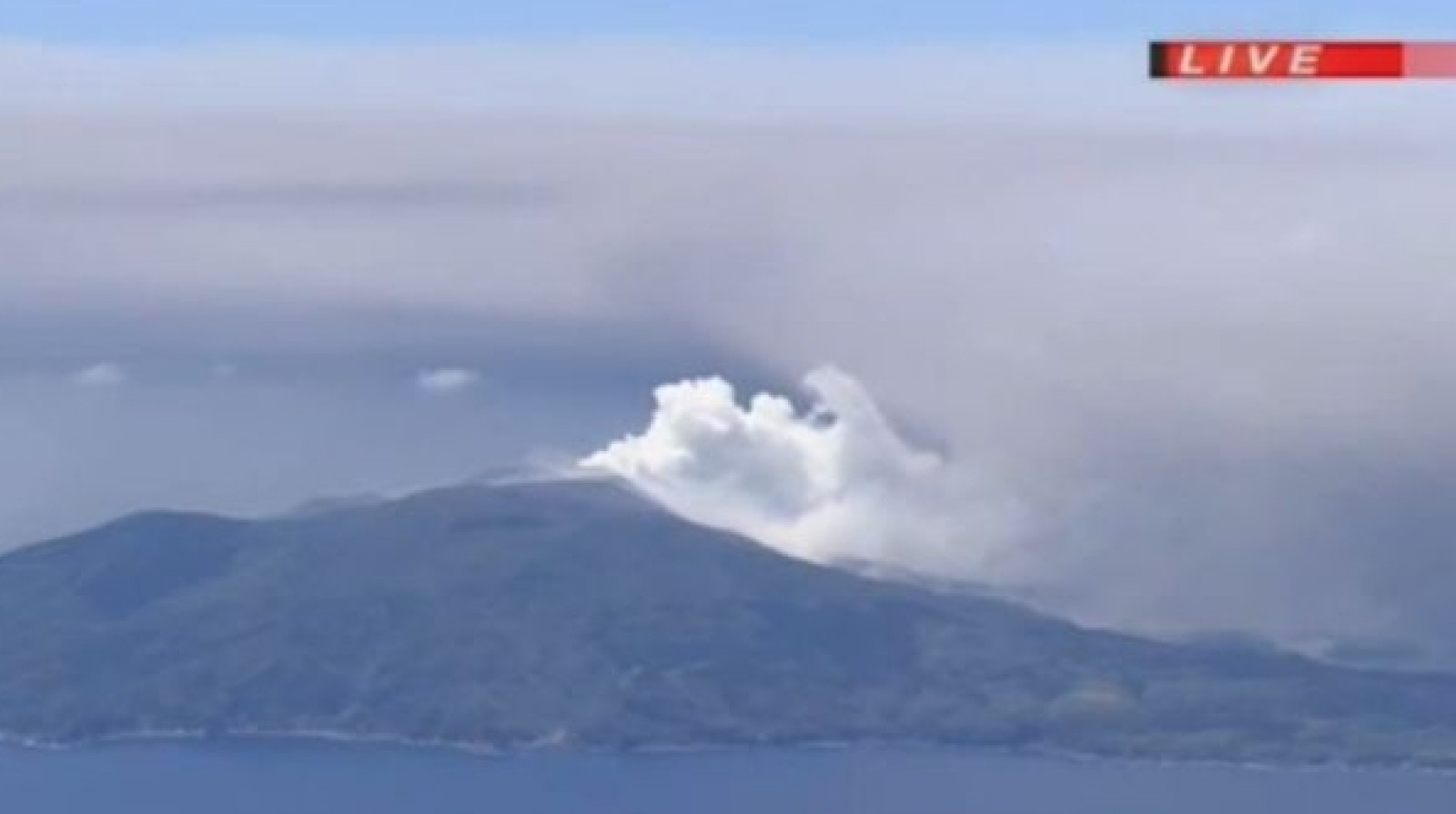 Erupție spectaculoasă a unui vulcan (VIDEO)
