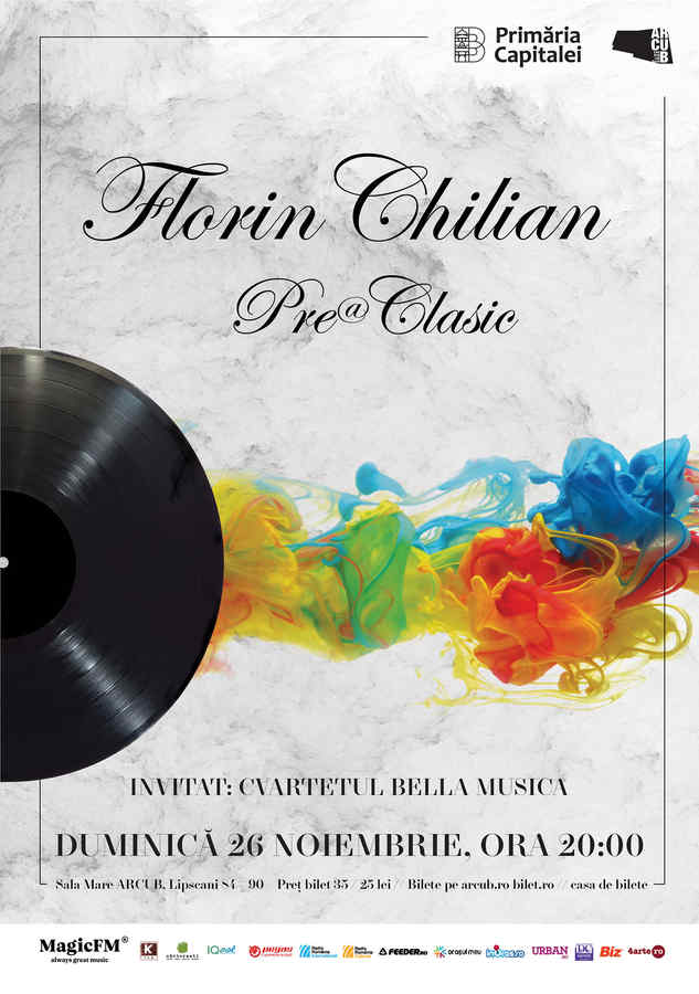 Florin Chilian devine Pre@Clasic în noiembrie, la ARCUB