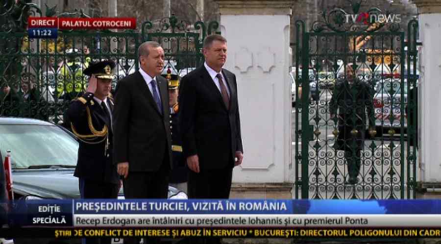 Klaus Iohannis, criticat după întâlnirea cu președintele Turciei