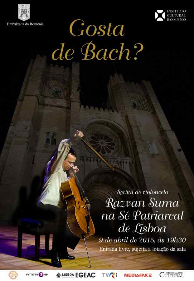 Răzvan Suma cântă la inaugurarea noului sediu al Institutului Cultural Român Lisabona