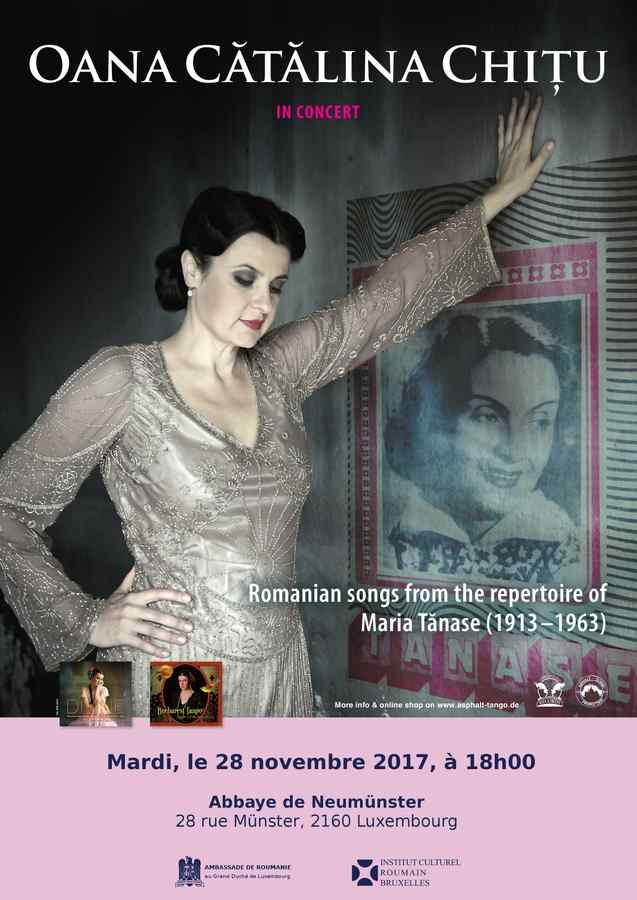 Oana Cătălina Chiţu, în concert de Ziua Naţională la Luxemburg